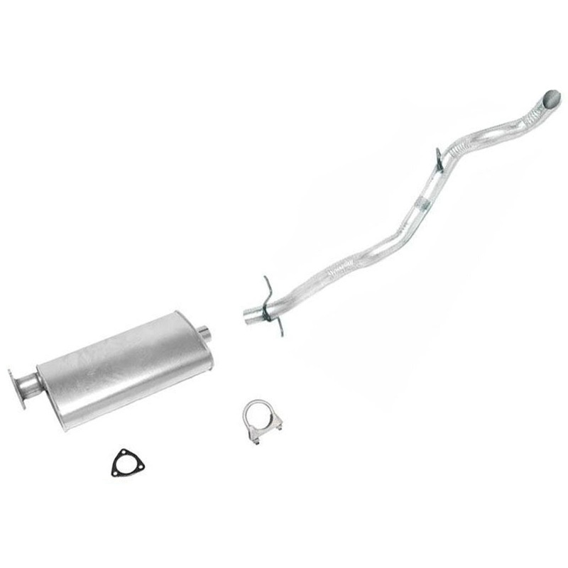 Middle Muffler & Tail Pipe Exhaust System for Chevrolet Blazer 2 Door 1995-1999