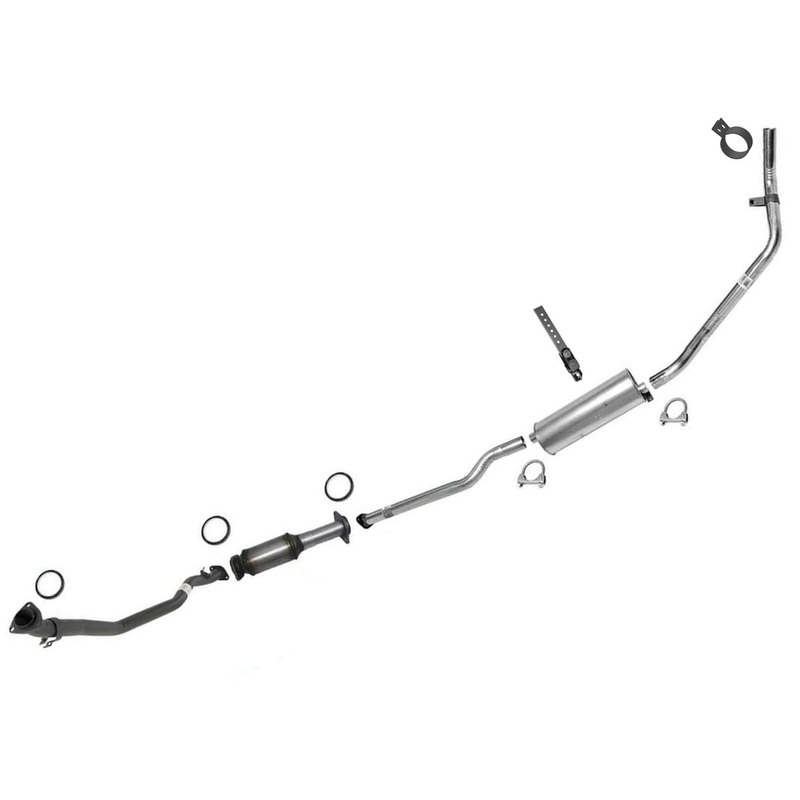 Muffler Exhaust for Toyota 89-95 Extra Cab 4 Wheel Drive 3.0 121 Inch Wheel Base