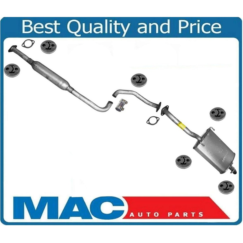 Muffler Exhaust Pipe System For 2001-2005 Hyundai Accent 1.6L 2000 - 2002 1.5L