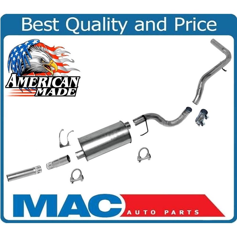Muffler Pipe Exhaust System Fits Dodge Dakota Pickup 112 & 124" Wheel Base 92-96