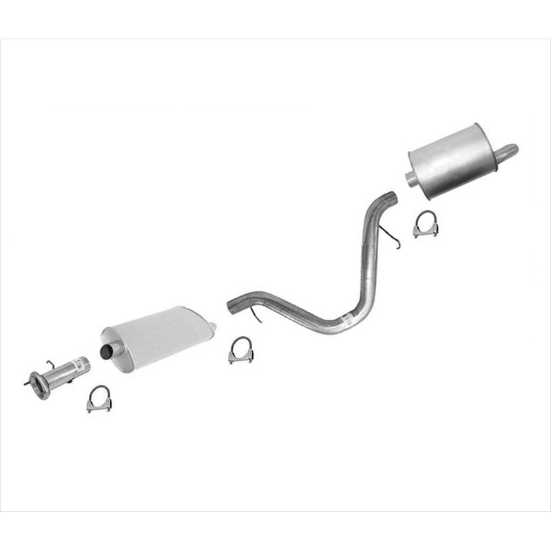 Muffler Resonator Pipe For 2002-2005 GM Trailblazer 4.2L W/ 113 Inch Wheel Base