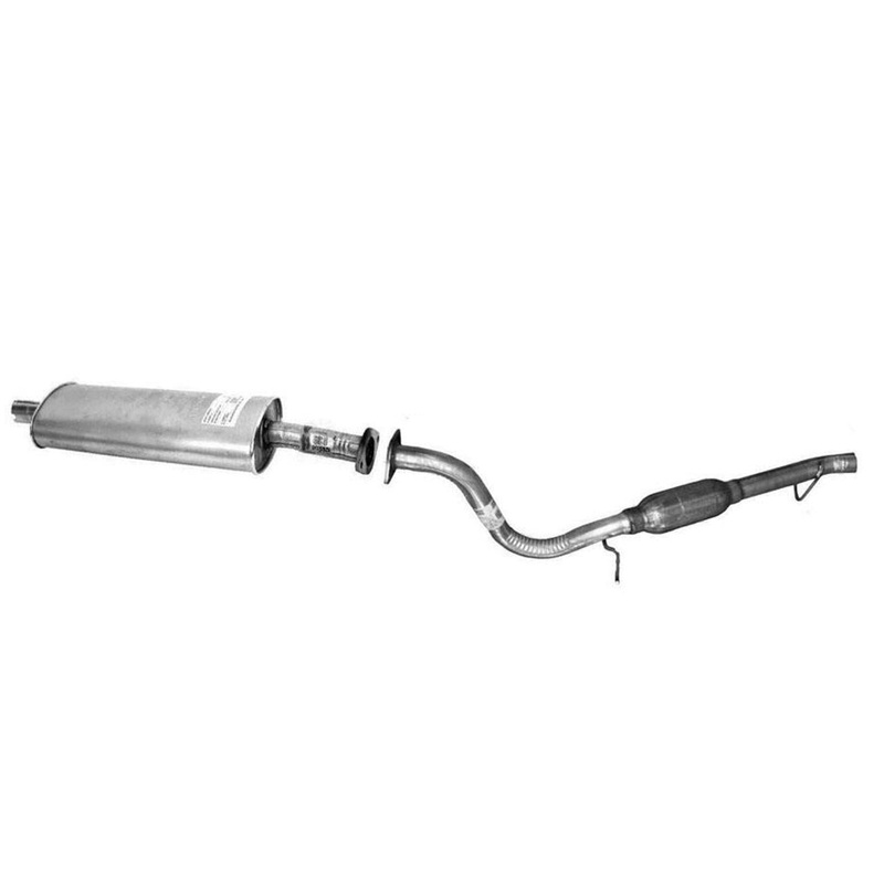 Muffler Resonator Tail Pipe Exhaust For Ford Escape 2.0L 3.0L 05 2006 2007 2008