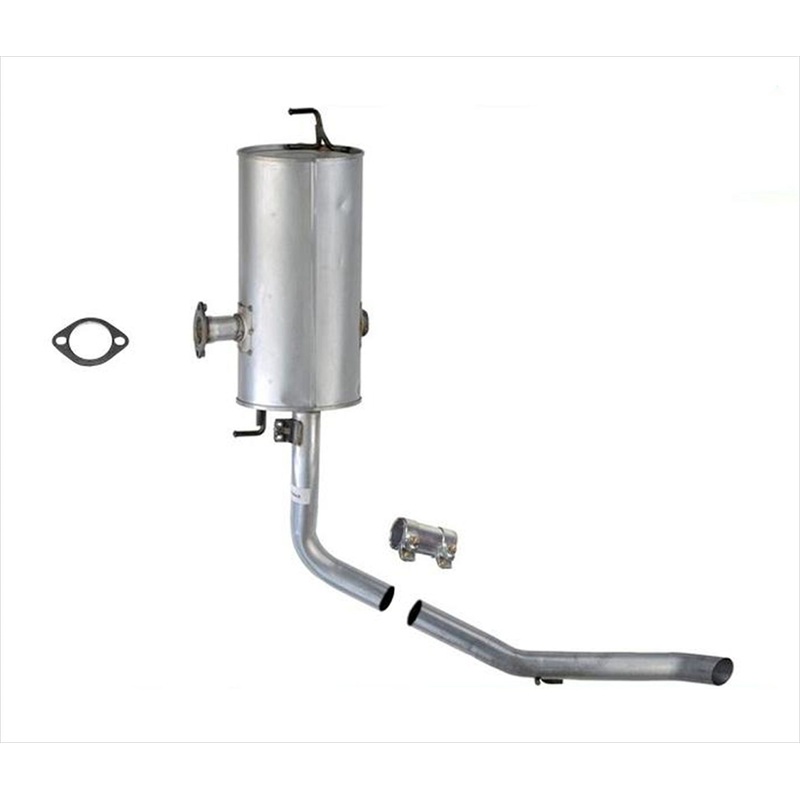 Rear Muffler After Production Date 02/ 04-06 for Toyota Sienna Front Wheel Drive