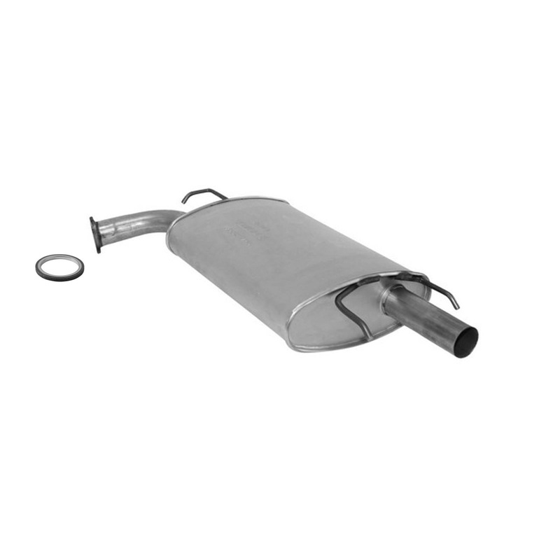 Rear Muffler For 2007 2008 2009 2010 2011 Toyota Camry 2.4L 2.5L W/ Gaskets