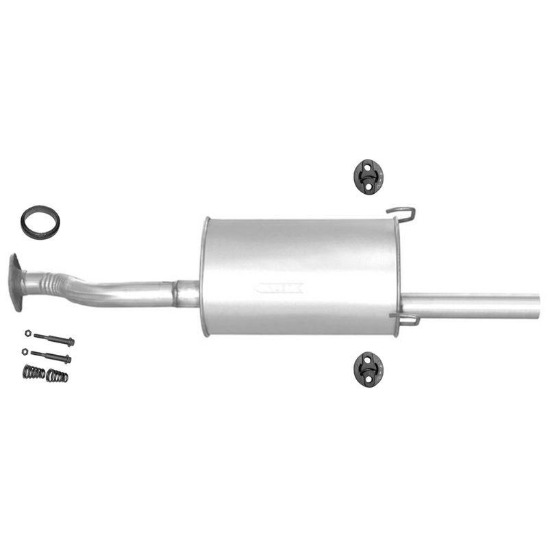 Rear Muffler With Gasket & Hardware For 1994-2001 Acura Integra 4 Door Sedan