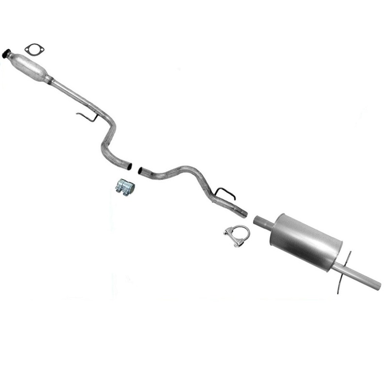 Resonator & Muffler fits 05-07 Chevrolet Cobalt SS & Pontiac G5 2.4L 07-08