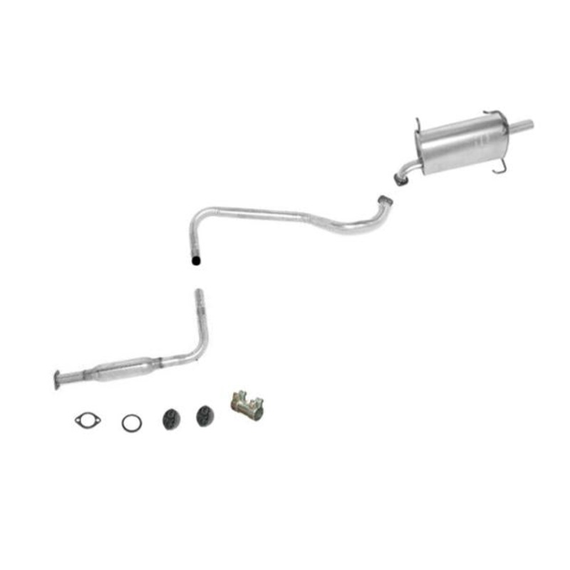 Resonator Pipe Rear Muffler Exhust System for Nissan Altima 2.4L 1993