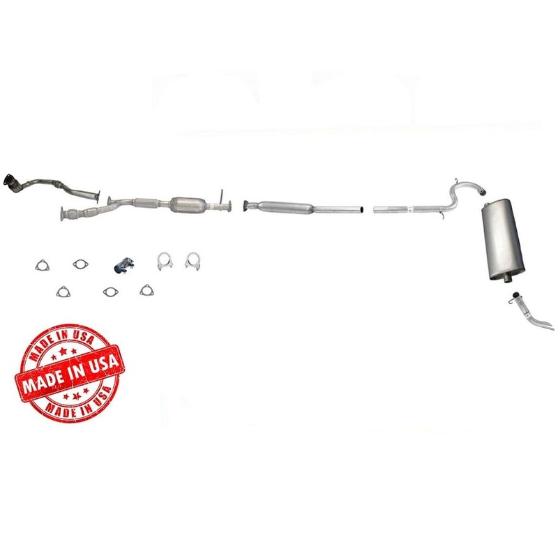 02-03 Vue 3.0L Front Catalytic Converters and Complete Exhaust System