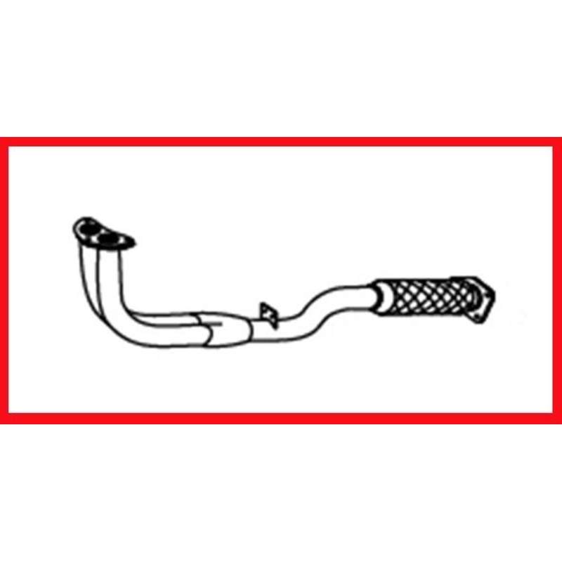 1988-1989 Honda Accord LX i 2.0L Engine Exhaust Flex Pipe