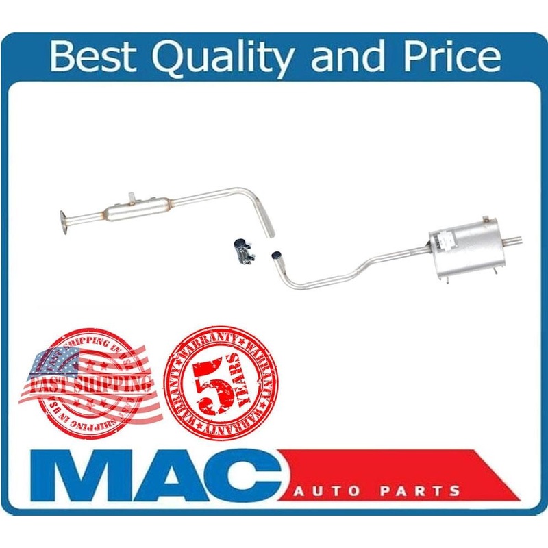 1991-1994 Suzuki Swift 3 DR 1.3L Muffler Exhaust System 69515