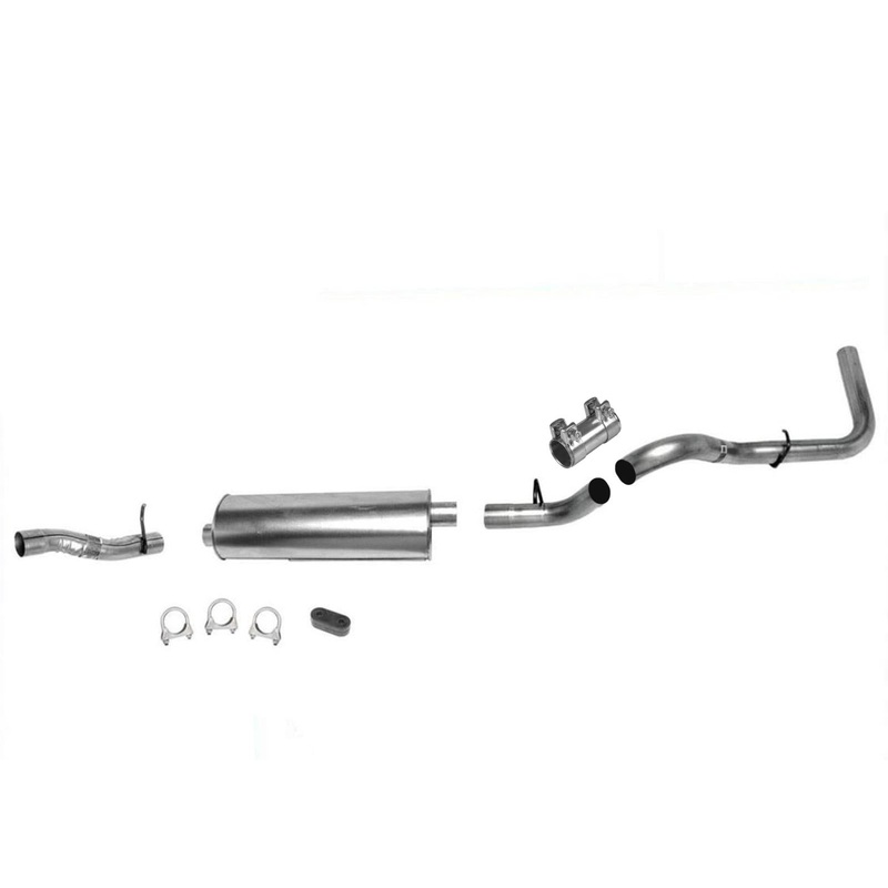 1992-1993 Suburban 5.7L Muffler Exhaust System 43732 18218 45319