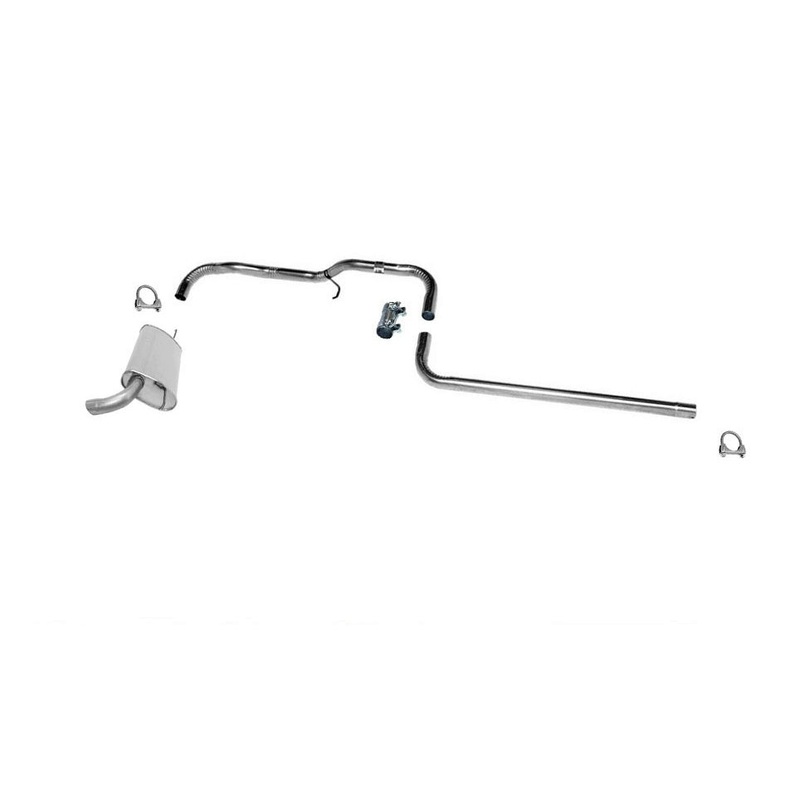 1995-1999 Dodge Neon 2.0L Single Outler Muffler Exhaust System