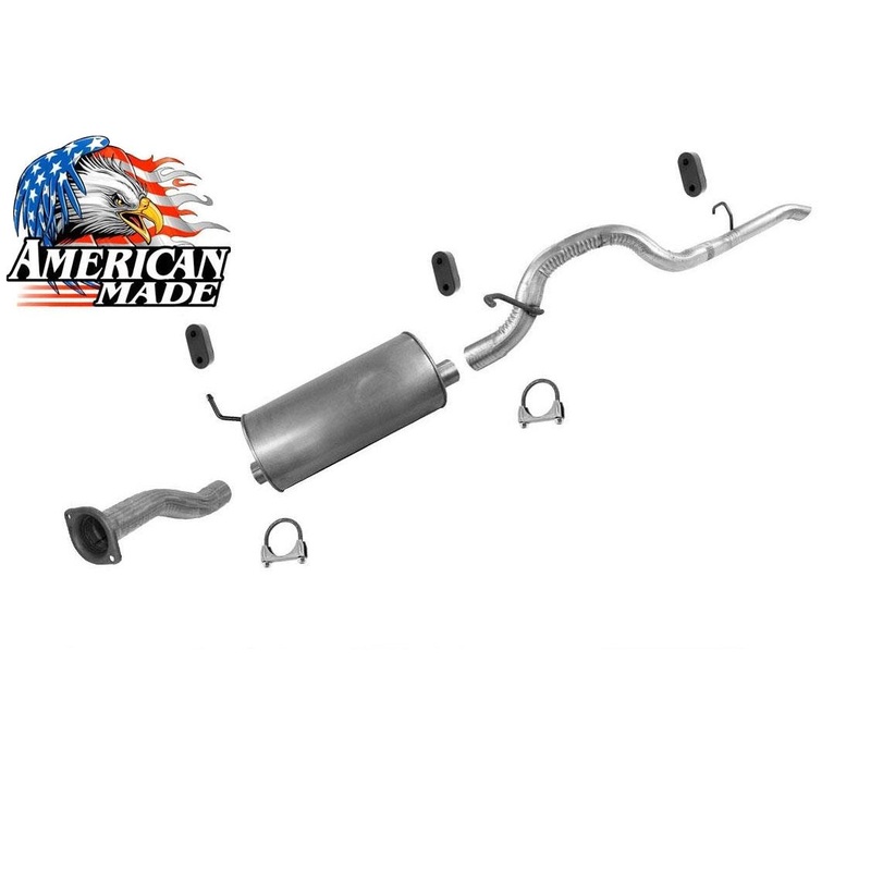 2004-2012 Colorado Canyon 111 Inch Wheel Base Muffler Exhaust Pipe System