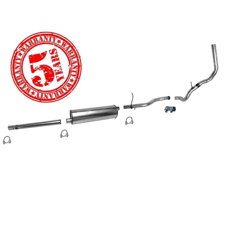 87-95 Ford Pick Up F250 4.9L 5.0L 133 Inch Wheel Base Muffler Exhaust System
