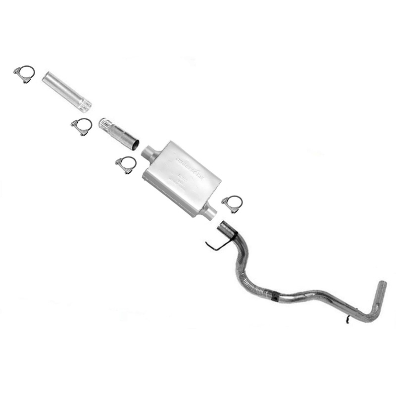 92-96 Dodge Dakota Pickup Dynomax Performance Exhaust With 112 & 124 Wheel Base