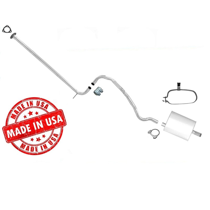 93-97 Saturn SL1 Sedan SW1 Wagon SOHC Muffler Exhaust Pipe System 708232 790161
