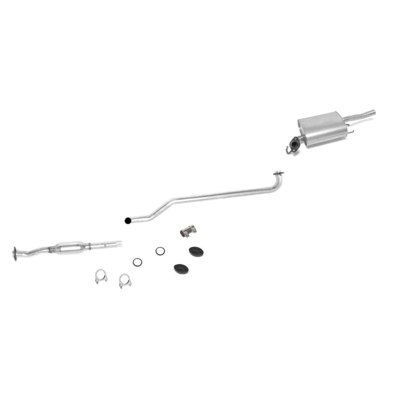 95-97 Prizm Toyota Corolla 1.6L 1.8L Muffler Exhaust Pipe System gaskets clamps