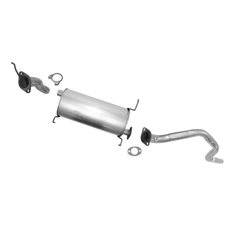 After Converter Muffler Exhaust System Fits 2001-2002 Kia Sportage 2.0L 2 Doors