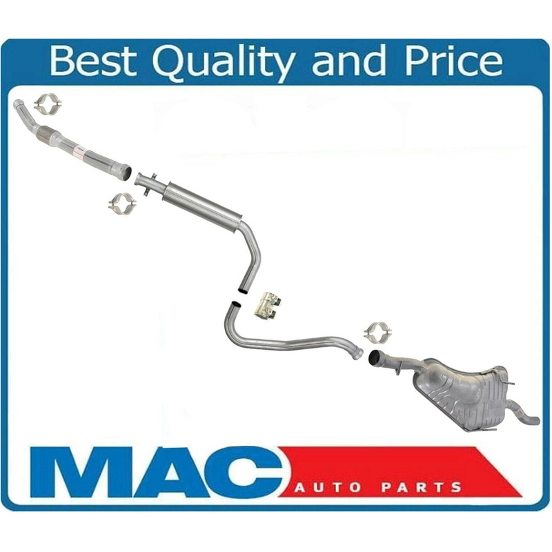 Brand New Extension Pipe Resonator Muffler fits 94-98 Saab 900 2.0L Turbo