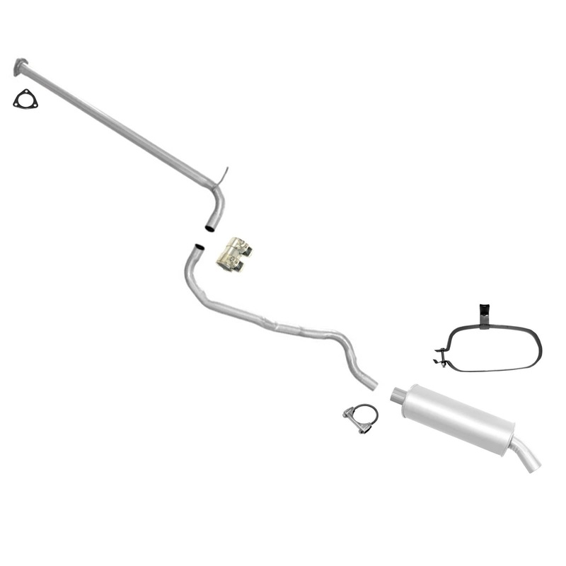 Fits 1993-1997 Saturn 2 Door Coupe 1.9L SOHC Vin Code 8 Muffler Exhaust System