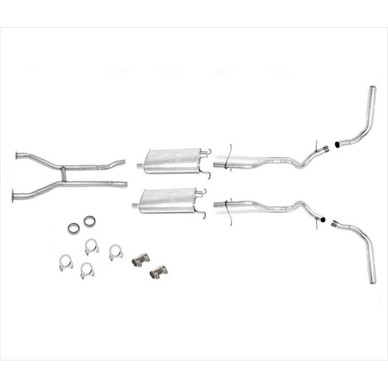 Fits 1995-1997 Grand Marquis & Ford Crown Victoria Dual Muffler Exhaust System