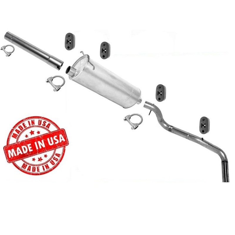 Fits 2000-2003 Dodge Dakota V6 V8 Muffler Exhaust Pipe W/ 112 Inch Wheel Base 4 Wheel Drrive
