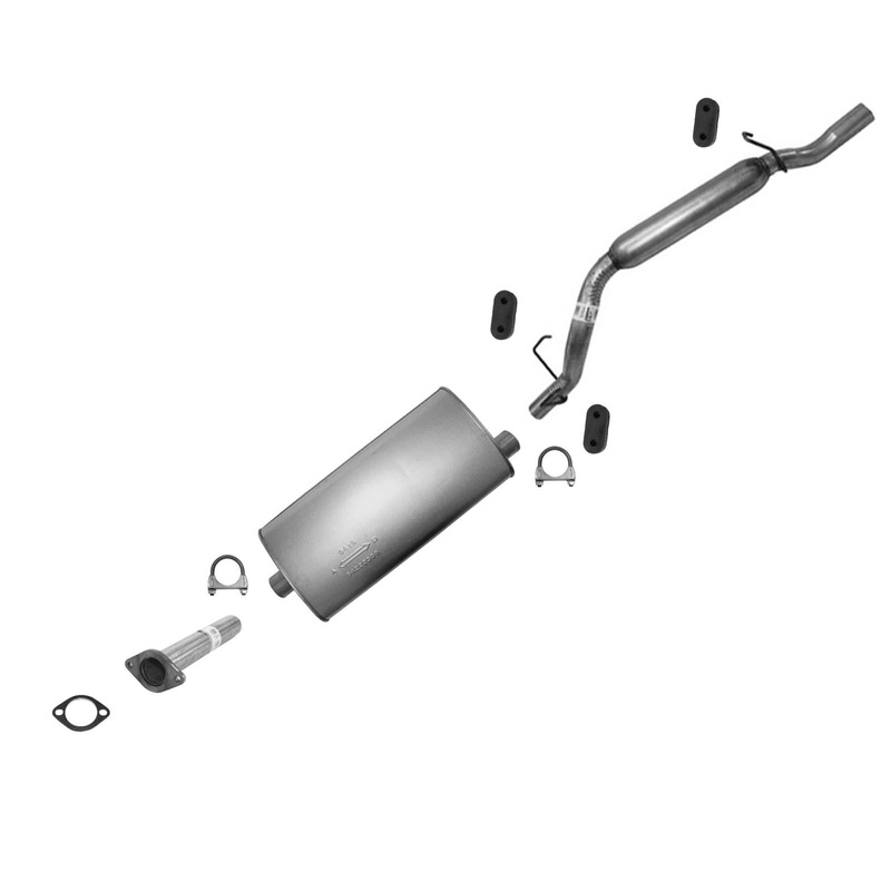 Fits 2002-2005 Buick Rendezvous 3.4L Muffler Exhaust Pipe System