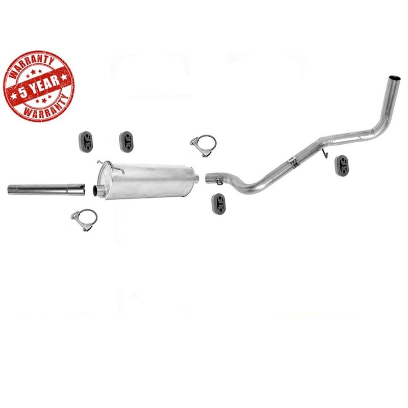 for 00-03 Dakota 4.7 5.9 112 Inch Wheel Base Rr Wheel Drive Exhaust Pipe Muffler