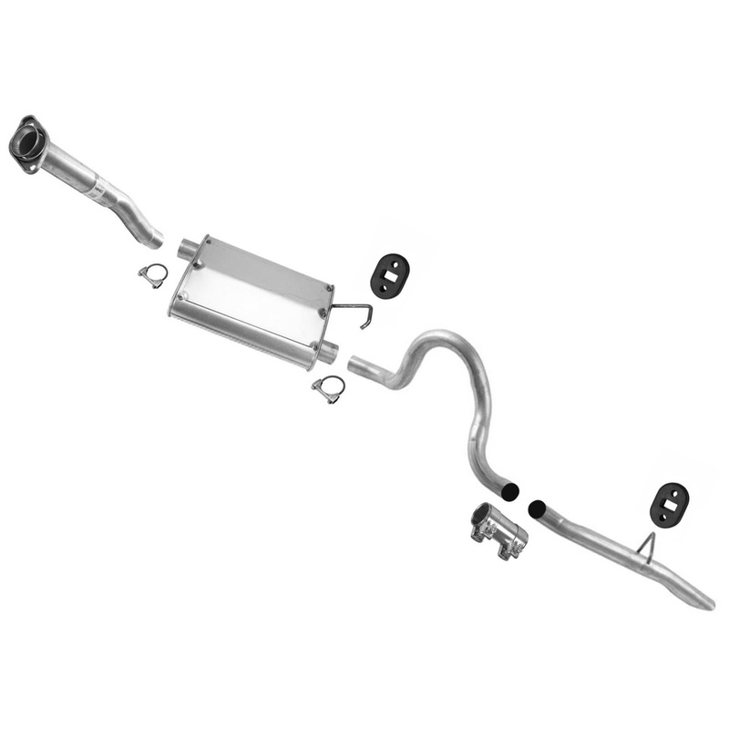 For 1994 1995 1996 1997 Ford Mustang 3.8L Muffler Tail Pipe Exhaust System