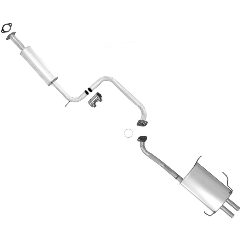 For 1999-2000 Maxima Fed Emissions / 2001-03 Maxima Muffler Exhaust Pipe System