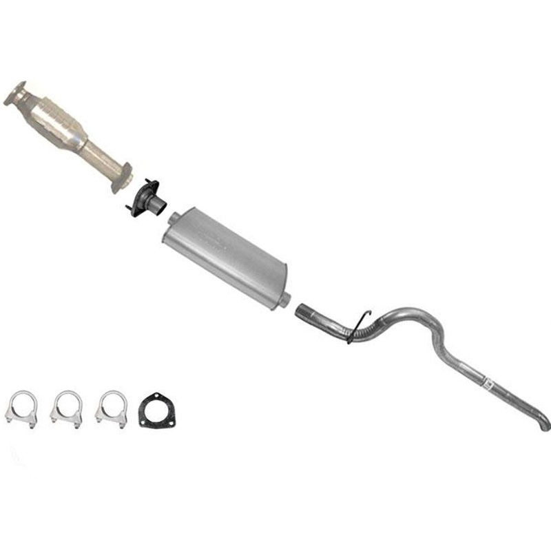 For 2001 Jeep Cherokee 4.0L Lower Under SUV Converter Muffler Exhaust System