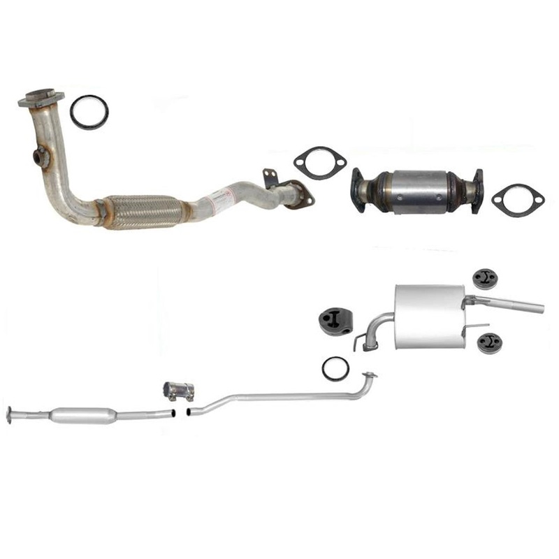 for 96-97 Corolla 1.6L 1.8L Federal Emissions Complete Exhaust System Muffler