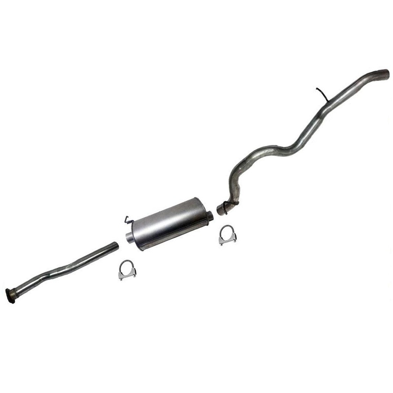 for Chevrolet Colorado 2004 2005 2006 Crew Cab Muffler Tail Pipe Exhaust System