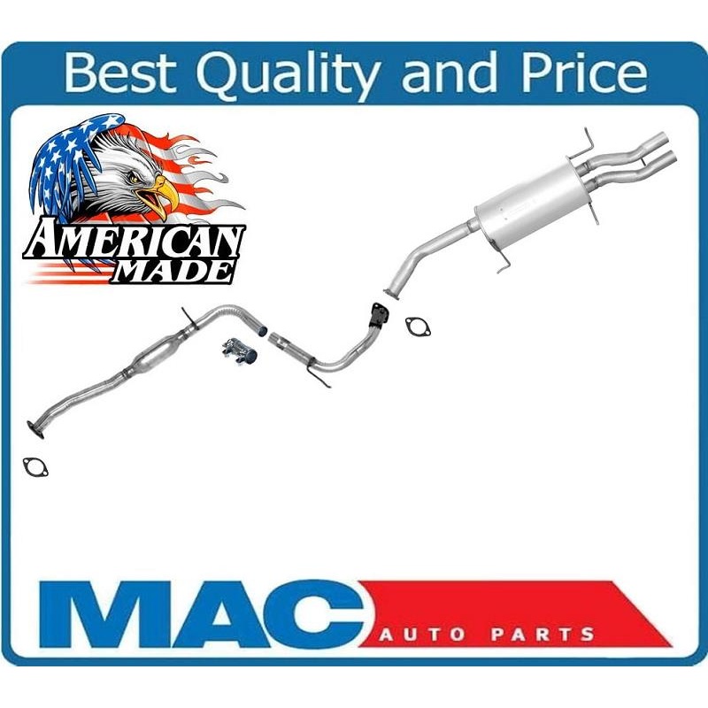 New Dual Muffler Exhaust System Made in USA for Mazda MX3 1.8L 1992-1994