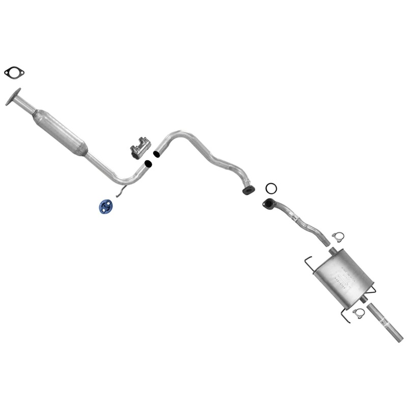 New Muffler Exhaust System for Nissan Sentra 1.6L 1991-1994