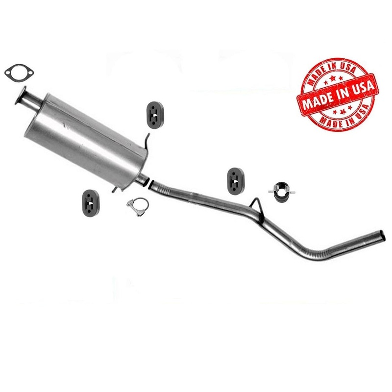 Rear Muffler Tail Pipe Hanger Gasket For 1998 1999 2000 Nissan Frontier 2.4L
