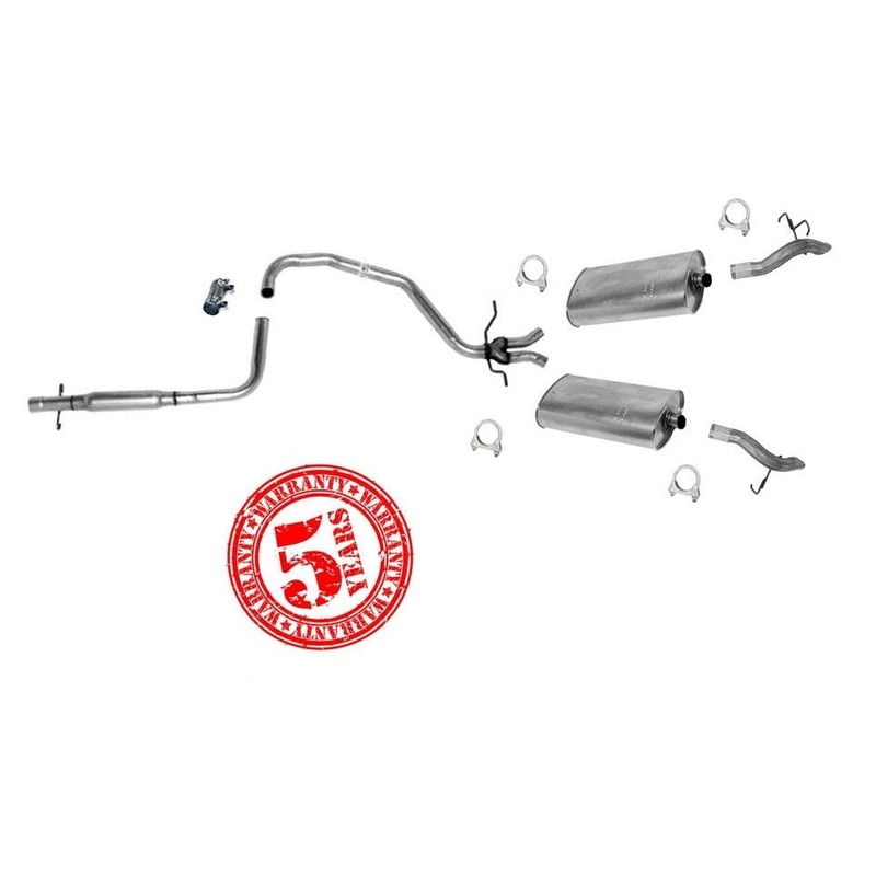 1995 Deville Concours 4.6 Dual Muffler Exhaust System AP