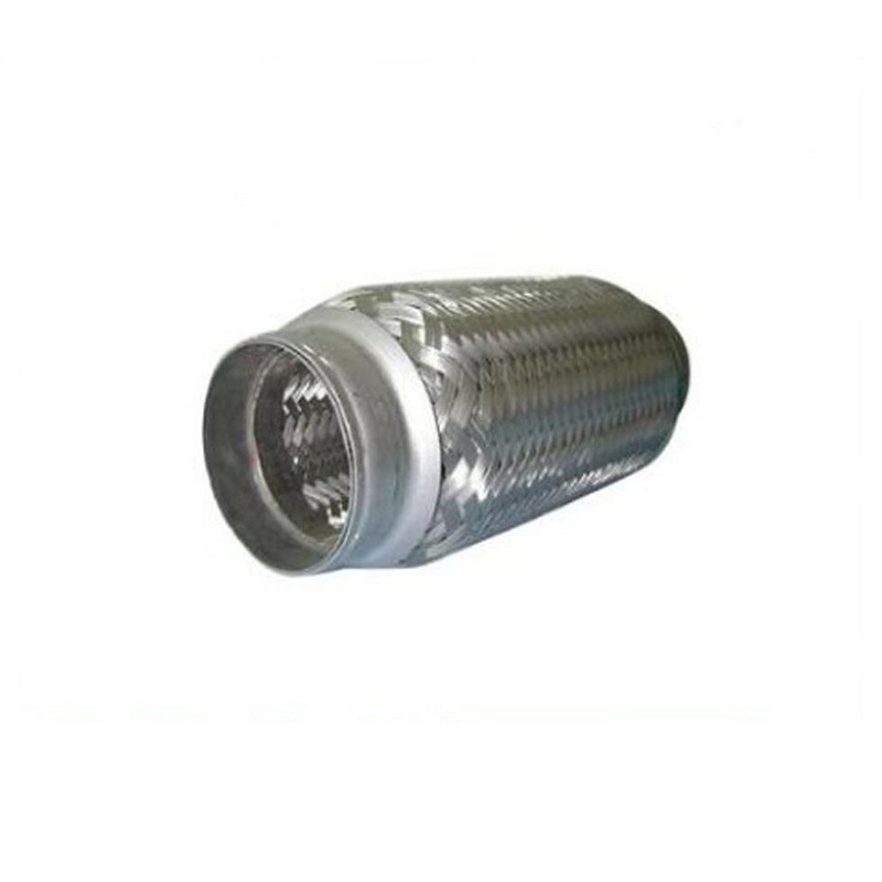 2 1/2" x 8" x 12" Flex Pipe Tube Stainless Steel w/Neck