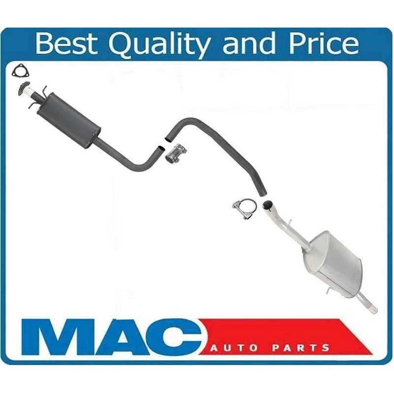 2000-2002 Daewoo Nubira 4 Door Muffler Exhaust System