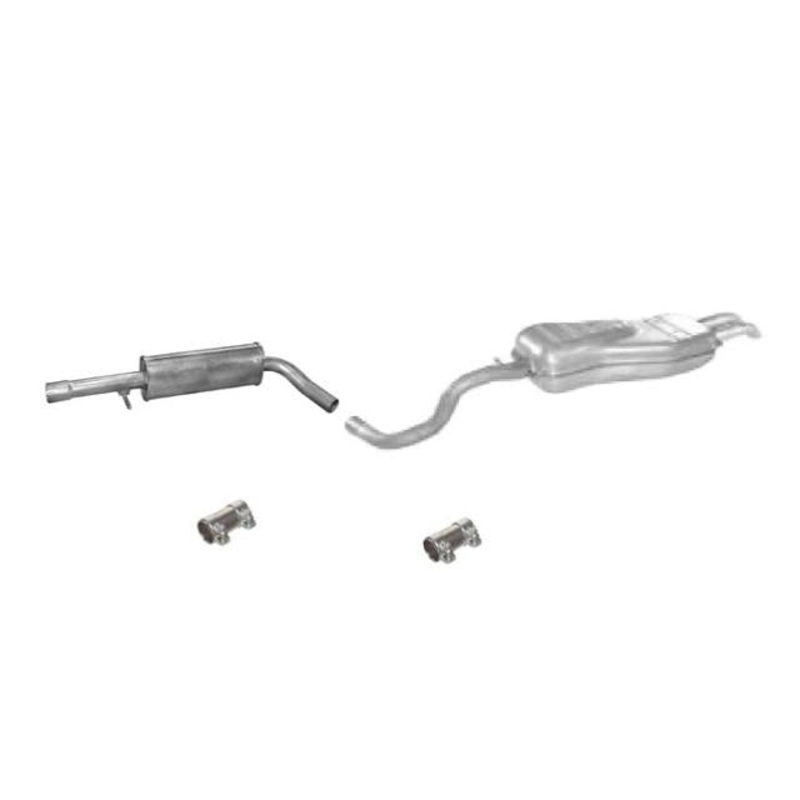 2002-2003 Jetta GLS 1.8L Turbo AWP Engine Code Exhaust Muffler Tail Pipe System