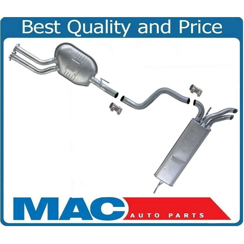 98-03 E320 4Matic Wagon Front & Rear Muffler Exhaust System 33496