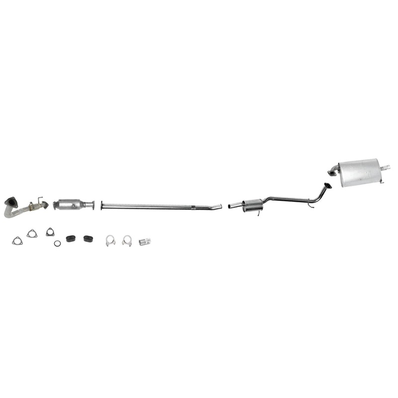 Accord 2.3L 2Door Cal Emis. M/T Eng Pipe Converter With Exhaust System Muffler