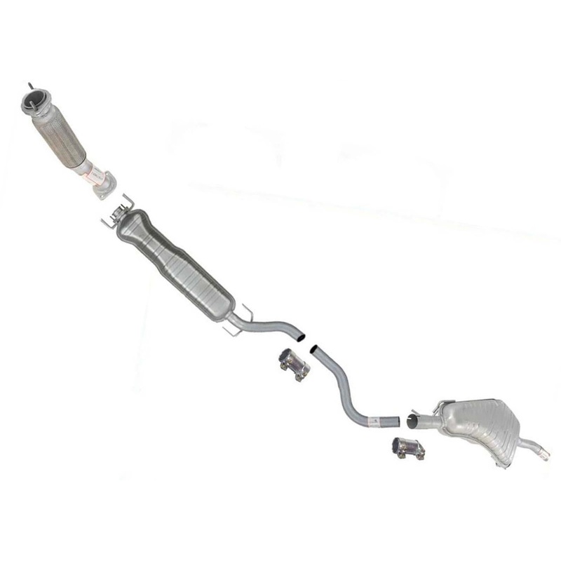 After Converter Exhaust System for Saab 9-5 2.3L Turbo Models 1999 - 2009