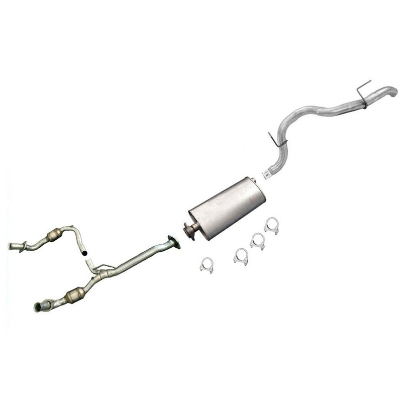 Catalytic Converters Engine Y Pipe Muffler & Tail Pipe For 05-07 Liberty 3.7L