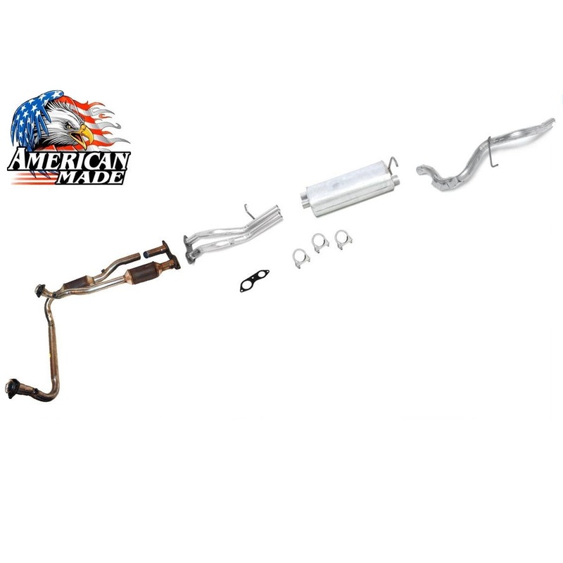 Exhaust System Fits 98-00 Chevrolet Tahoe 5.7L 4 Doors W/ Federal Emission