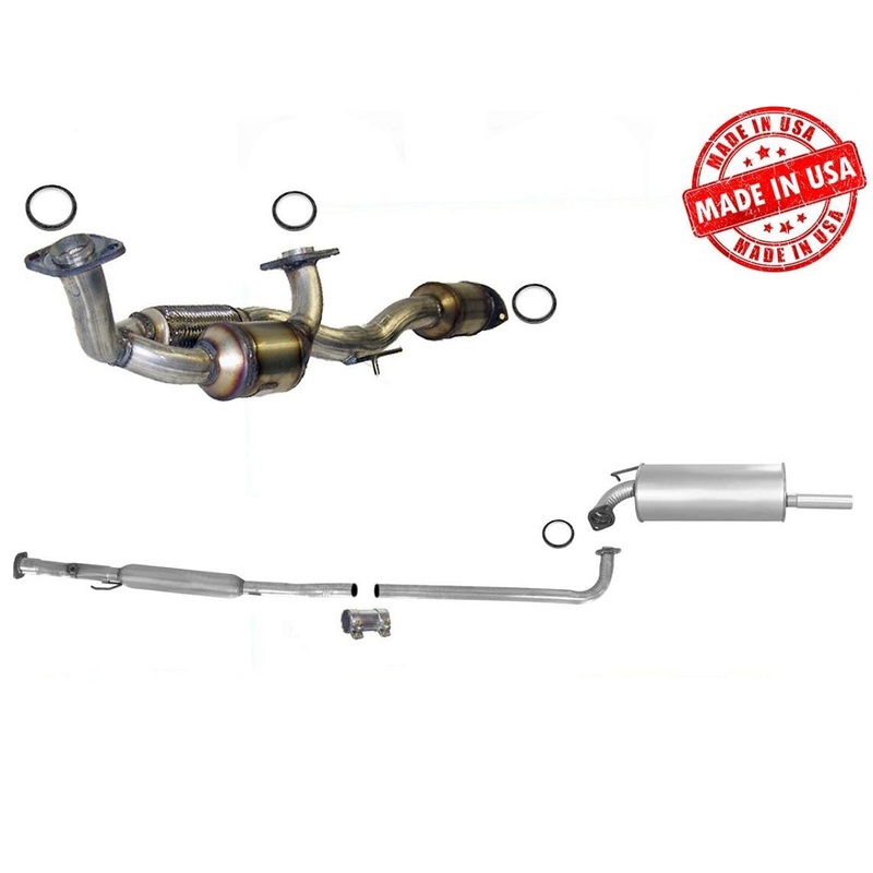 Exhaust System W/ Flex Pipe For Lexus ES300 1997-1998 California Emission