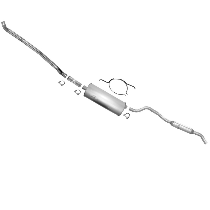 Fits 2001-04 Grand Caravan 3.8 Front Wheel Drive Exhaust System W/O Stow & Go