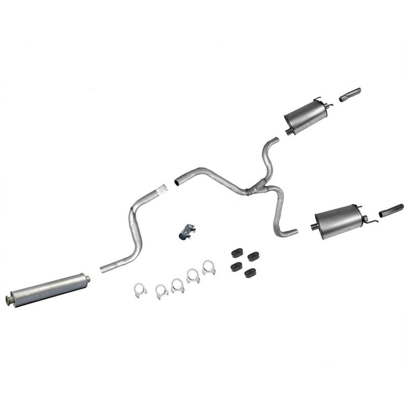 Fits 2003-2005 Chevrolet Monte Carlo SS 3.8 Dual Muffler Exhaust Pipe System