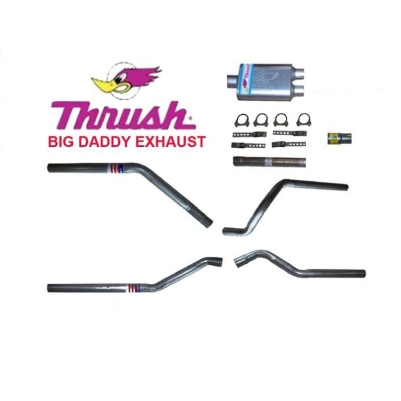 Fits 94-1997 Dodge Ram Pick Up 1500 BIG DADDY Performance Dual Exhaust Pipes