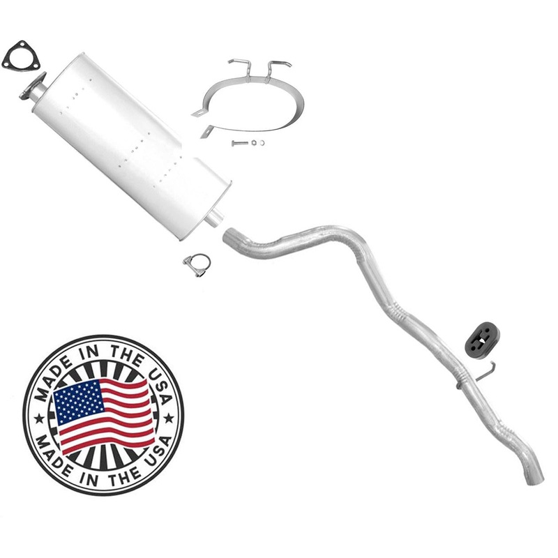 Fits 96-99 Oldmobile Bravada 4.3L 4 Wheel Drive 4 Doors Muffler Exhaust System